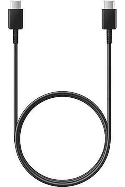 Samsung Καλώδιο USB 2.0 USB-C αρσενικό - USB-C Μαύρο 1μ (EP-DN970BBE) Χύμα
