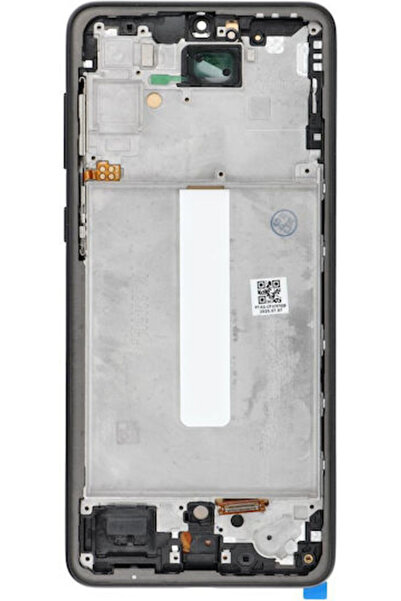 OEM Οθόνη με μηχανισμό αφής και πλαίσιο για SAMSUNG A33 5G (Μαύρο)