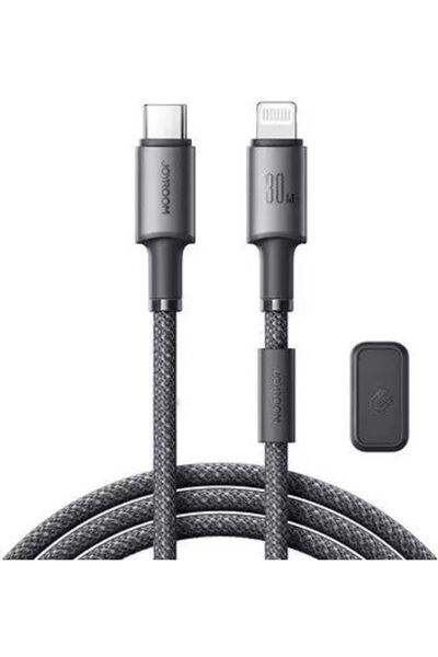 Joyroom S-A50 Σειρά Unlimited Μαγνητικό Καλώδιο USB-C σε Lightning 60W Γκρι 1...