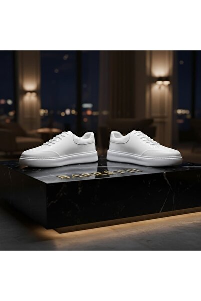 By Barretti Laceless (Elastic Laces) White Sneaker