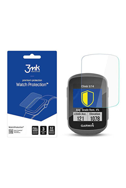 3MK Προστατευτικό Σκληρυμένο Γυαλί για το Garmin Edge 130 Plus, 3 τεμάχια, 3M...