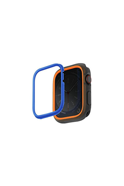 uniq Θήκη Σιλικόνης Moduo Μπλε / Πορτοκαλί για Apple Watch 45 χιλ., Apple Wat...