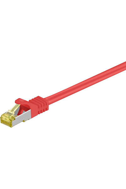 goobay Καλώδιο S/FTP Cat.6a Gigabit Ethernet 2μ Κόκκινο Κωδικός: 91607
