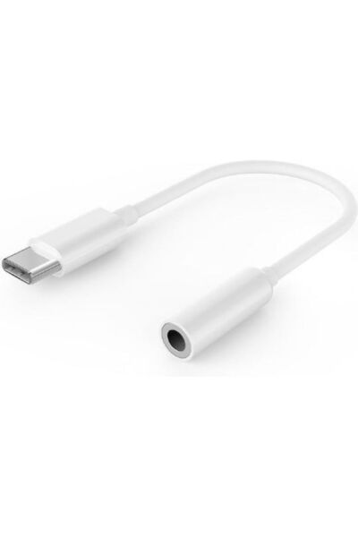 Gembird Μετατροπέας USB-C θηλυκό σε 3.5mm θηλυκό Λευκό 1 τεμάχιο A-CM-3.5F-01