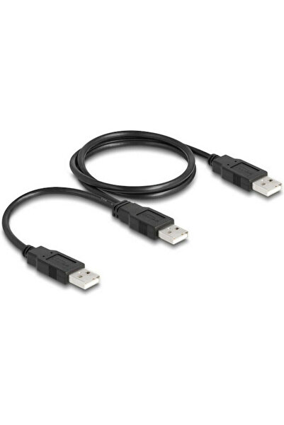 DELOCK 0,7μ Καλώδιο USB 2.0 Αρσενικό Α (80000)