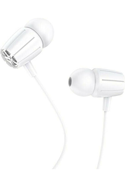 hoco. Hoco M88 Ενδοωτικά Handsfree με βύσμα 3.5mm Λευκό