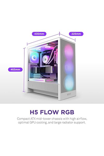 Other جهاز كمبيوتر للألعاب فائق الأداء مع معالج Ultra 5 ولوحة أم NZXT N7 Z890...