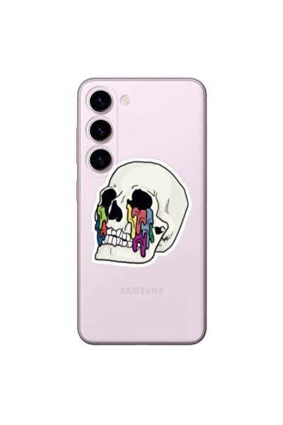 Other Samsung S23 Plus Skull Transparent Silicone TPU Θήκη