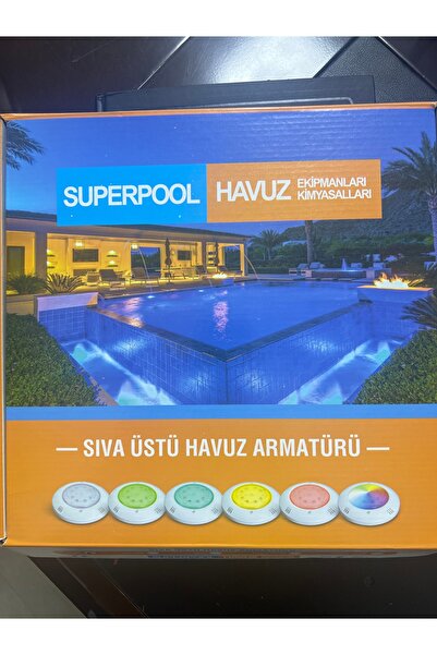 Superpool Sıva üstü havuz armatürü