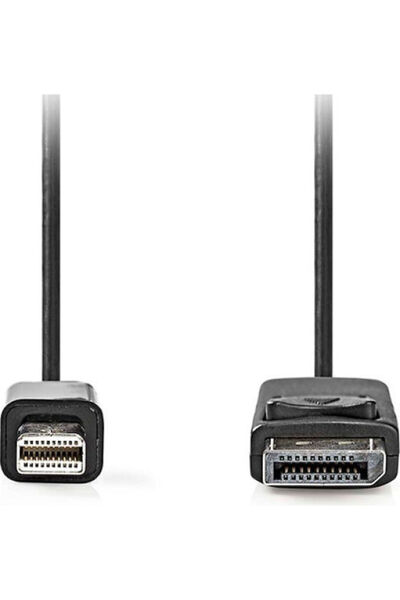 Nedis Καλώδιο DisplayPort αρσενικό - mini DisplayPort αρσενικό 2μ Μαύρο (CCGL...