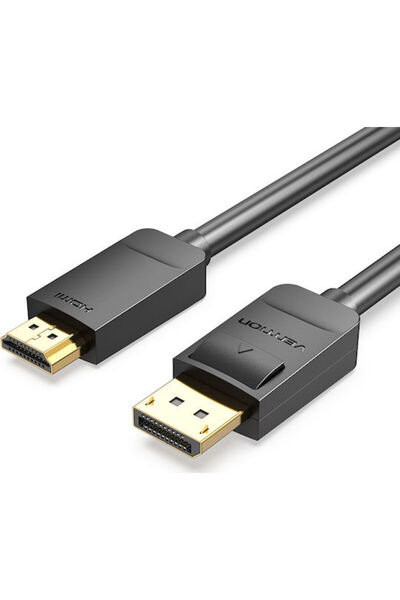 Vention Καλώδιο DisplayPort αρσενικό - HDMI αρσενικό 3μ Μαύρο (HADBI)