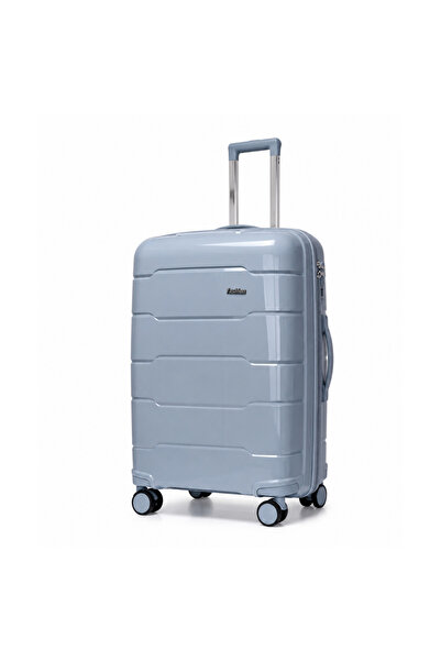 POGAGO 28 Inch Large Suitcase for Travel, PP Unbreakable Hard Shell Luggage, ...