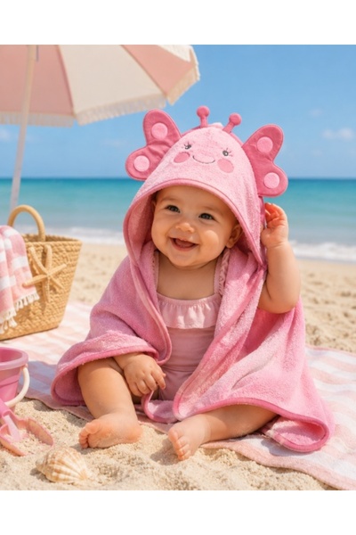 Superbaby Prosop pentru bebelusi cu capison, Ramel, roz