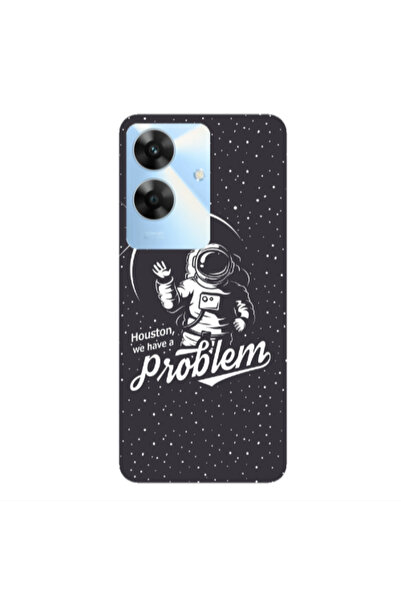 Other Realme Note 60 Houston We Have A Problem Transparent Silicone TPU Θήκη