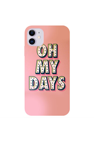 Other Apple iPhone 11 Oh my days Transparent Silicone TPU Θήκη