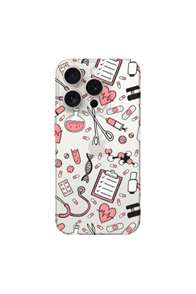 Other Apple Iphone 16 Pro Laboratory Transparent Silicone TPU Θήκη