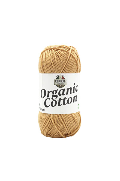Etrofil Organic Cotton Knitting Yarn Cinnamon 100% Organic Cotton 50g 125m (7...