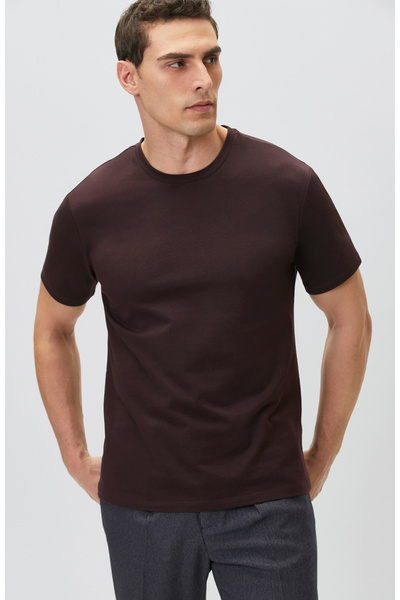 Network N-Tech Comfort Fit Bordo Basic T-shirt