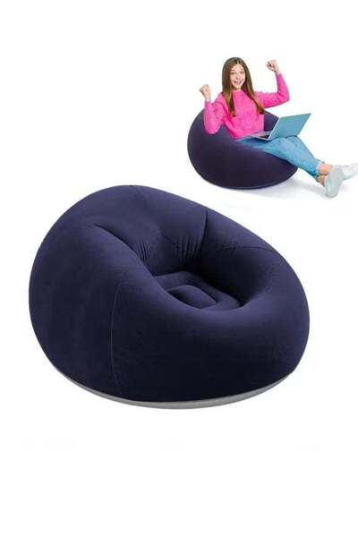 Generic Inflatable Sofa Chair, Home Lounge Chair Foldable Sofa & Inflatable L...
