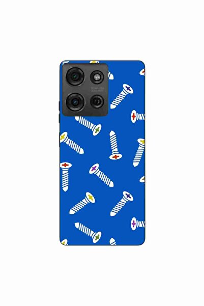 OEM Husa compatibila cu Motorola Moto G75 Silicon Gel Tpu Model Screws Pattern