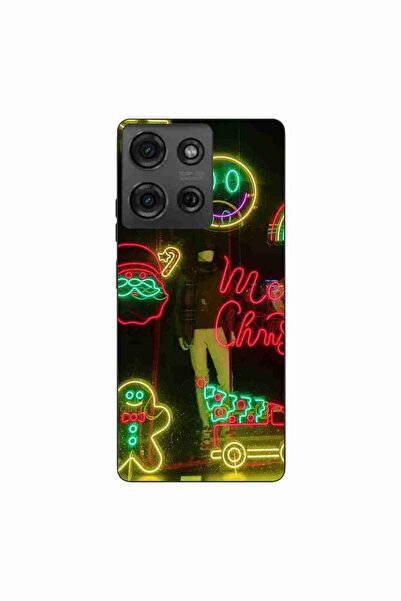 OEM Husa compatibila cu Motorola Moto G75 Silicon Gel Tpu Model Craciun Vitri...