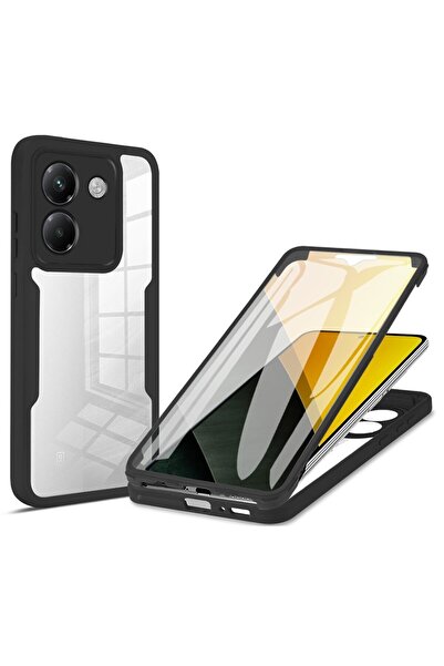 sscase 360 Degrees Coverage Σκληρή Θήκη Black (Xiaomi Poco M7 Pro 5G)
