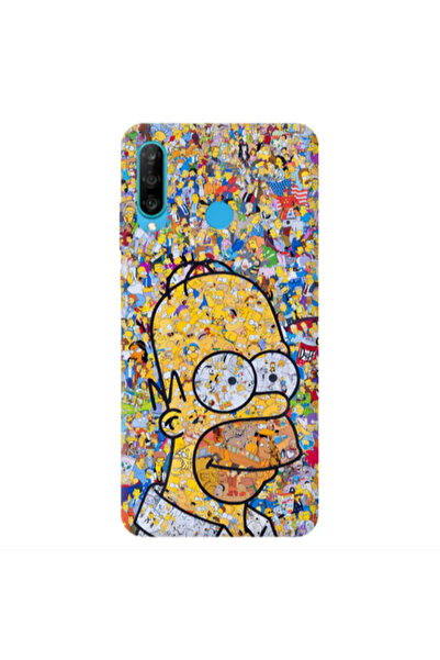 Other Huawei P30 Lite Simpsons Transparent Silicone TPU Θήκη