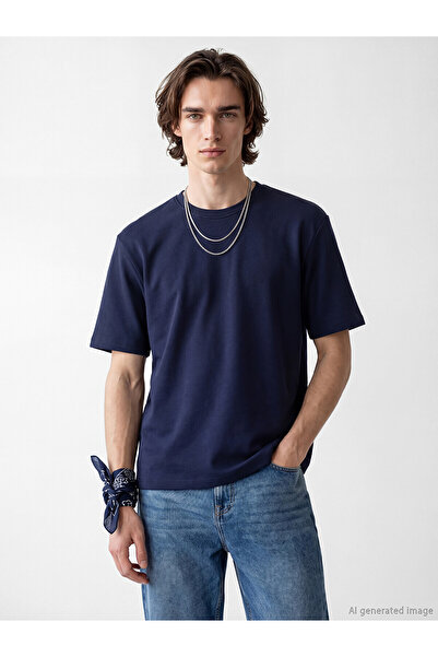 LC Waikiki Vizyon New Season Crew Neck Men's T-Shirt