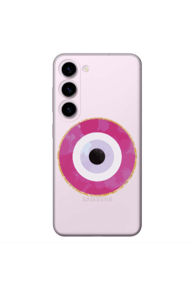 Other Samsung S23 Plus Evil eye bead 2 Transparent Silicone TPU Θήκη