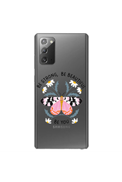 Other Samsung Note 20 Be Strong Transparent Silicone TPU Θήκη