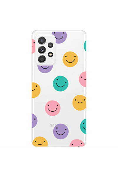 Other Samsung A23 Colorful smiles Transparent Silicone TPU Θήκη