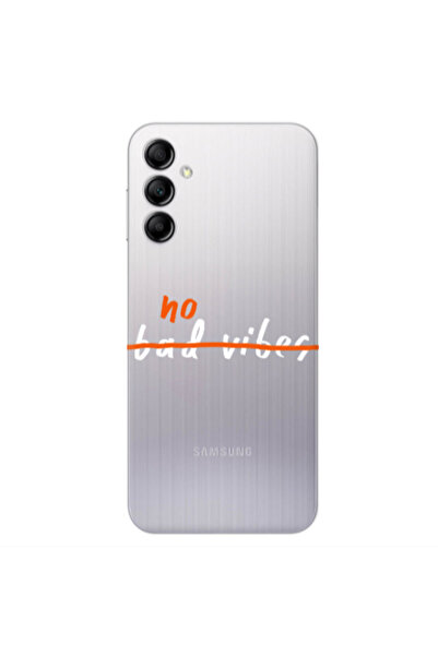 Other Samsung A24 No bad vibes 2 Transparent Silicone TPU Θήκη