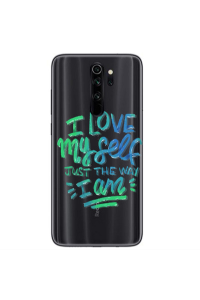 Other Xiaomi Redmi Note 8 Pro I Love My self Transparent Silicone TPU Θήκη