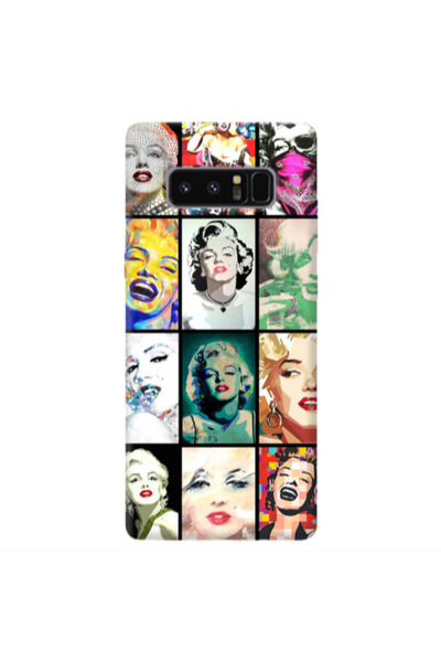 Other Samsung Note 8 Marilyn Monroe Transparent Silicone TPU Θήκη