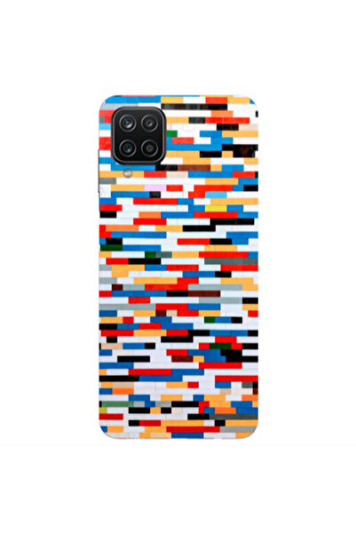 Other Samsung A12 Color chart Transparent Silicone TPU Θήκη