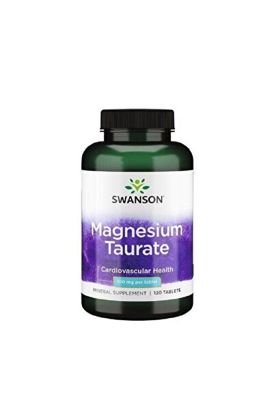 SWANSON Taurat de magneziu 100mg 120 comprimate