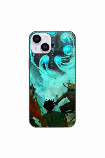OEM Case compatible with Apple iPhone 15 Silicone Gel Tpu Model Satoru vs Sukuna