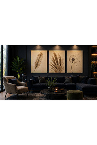 glowify prime glowify prime Karahindiba ve Pampas: Sade ve Etkileyici Kanvas ...