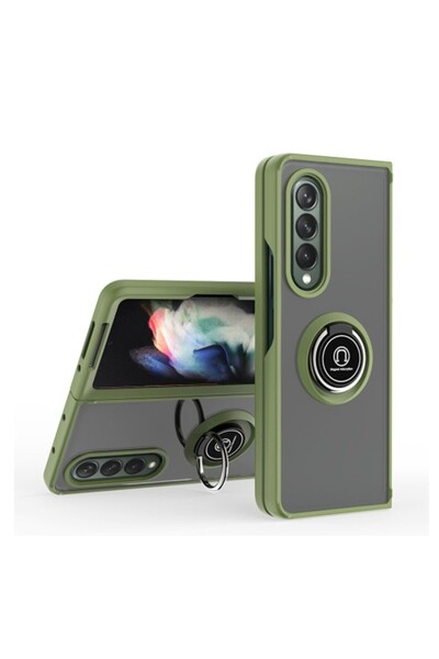 sscase Q Shadow 1 Series Σκληρή θήκη με Δαχτυλίδι Army Green (Samsung Galaxy ...