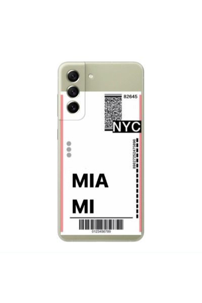 Other Samsung S22 Plus Miami NYC Transparent Silicone TPU Θήκη