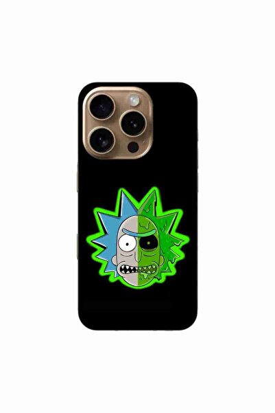 OEM Case compatible with Apple iPhone 16 Pro Silicone Gel Tpu Model Rick And ...