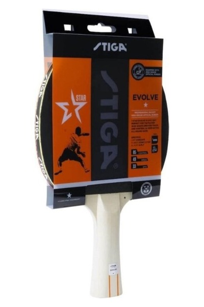 STIGA 1211-8318 Evolve Masa Tenisi Raketi Raketler Siyah-Kırmızı