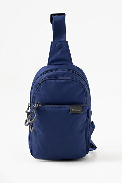 Sanmorris Unisex Parachute Fabric Water Resistant 4 Compartment Body Bag