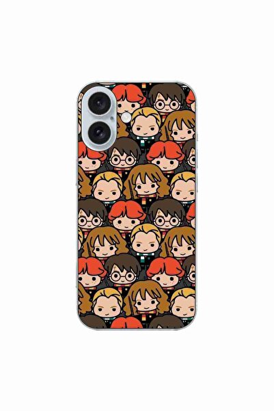 OEM Case compatible with Apple iPhone 16 Silicone Gel Tpu Model Harry Potter ...