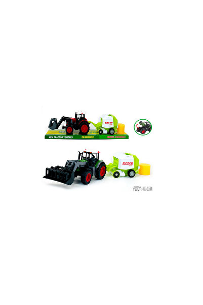 PlayFun Tractor Jucărie Fermă Funcțional Detașabil Plastic Cadou Băieți