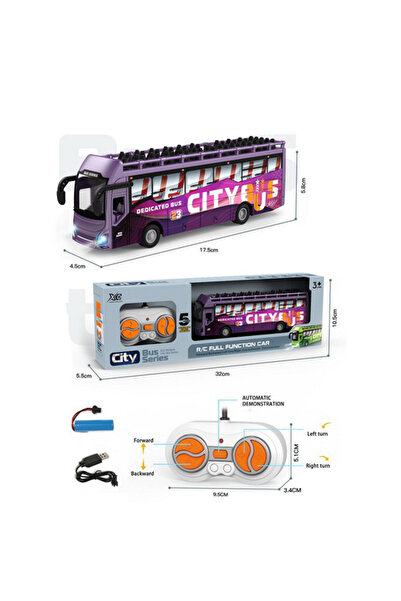 PlayFun Τηλεκατευθυνόμενο αυτοκίνητο RC με φώτα LED, επαναφορτιζόμενο μέσω US...