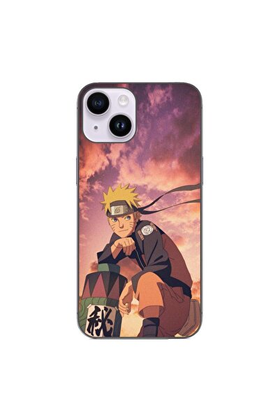 OEM Husa compatibila cu Apple iPhone 14 Silicon Gel Tpu Model Naruto Pergament