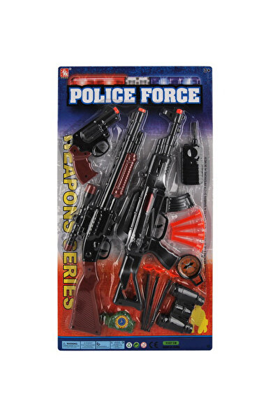 PlayFun Jucărie Set Pusti Police Force Interactiv Cadou Copii