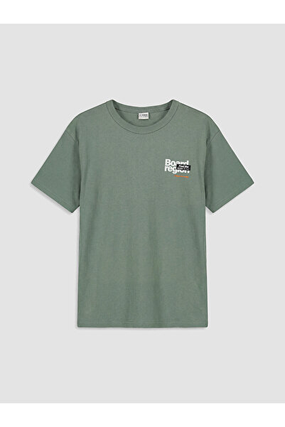 LC Waikiki Peak New Season Crew Neck Printed Boys' T-Shirt