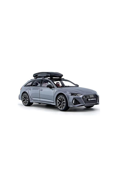 PlayFun Mașinuță Metal Die-Cast Audi RS6 Portiere Mobile Colecție Cadou Copii